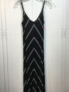 LOFT Size MP/8-10P Black & White Dress