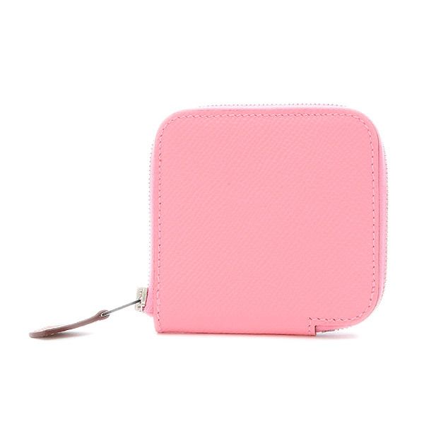 Hermes Size Small Light Pink Hermes Mini Silk Inn Coin Case