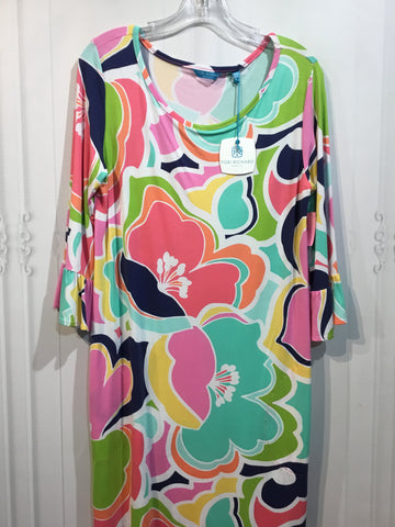 Tori Richard Size M/8-10 Multi-Color Dress