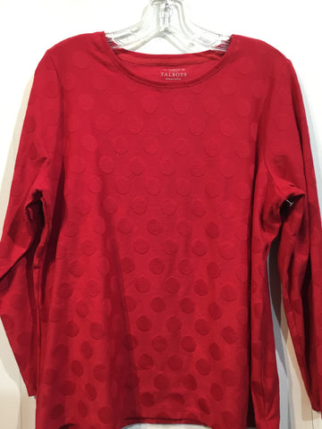 Talbots Size 1XP Red Tops