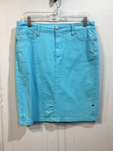 Vintage America Size M/8-10 Turquoise Skirts