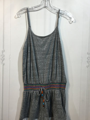 Lucky Brand Size S/4-6 Grey & Multi Cover Up