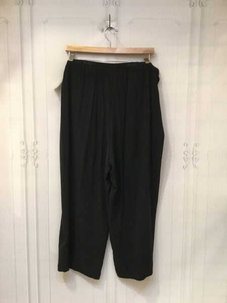 Eileen Fisher Size Large Black Pants