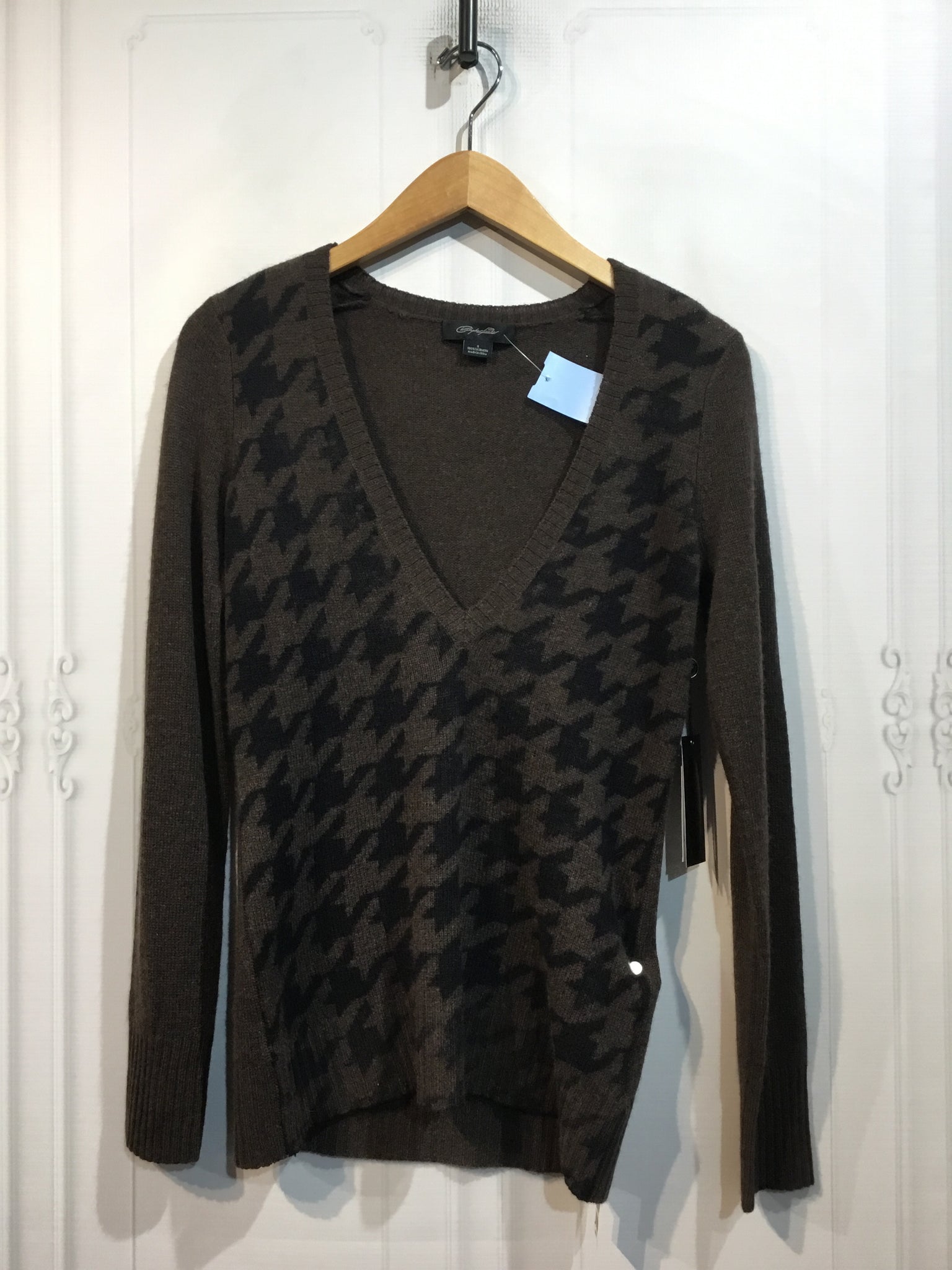 Christopher Fischer Size S/4-6 Brown & Black Sweater