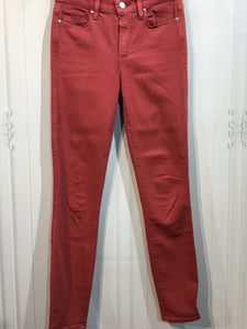 Paige Size XS/0-2 Brick Red Pants