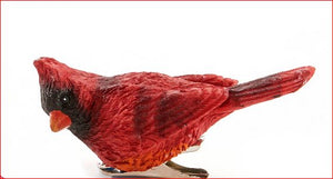 Cardinal Clip Ornament - Looking Left