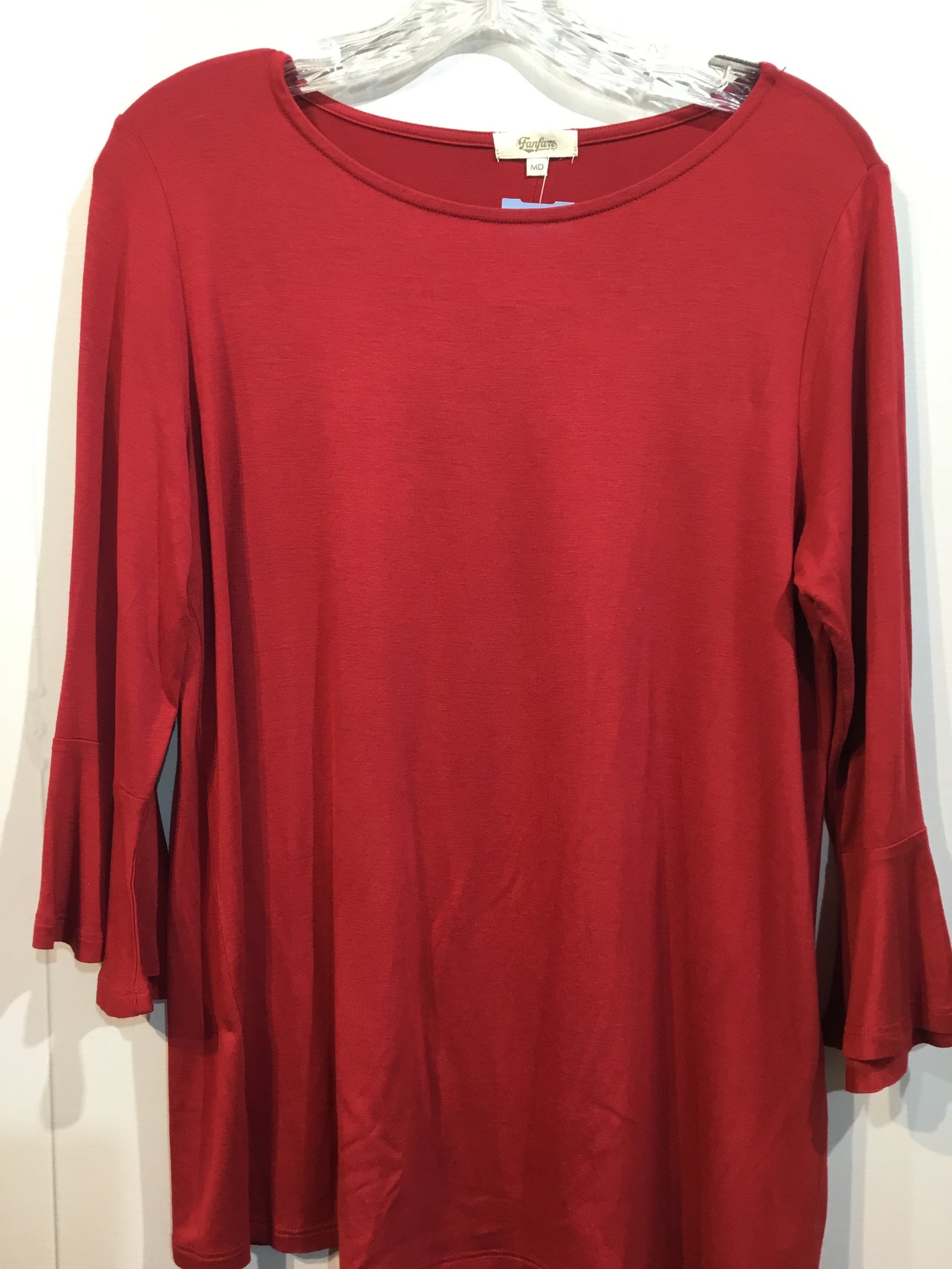 Fanfare Size M/8-10 Red Tops