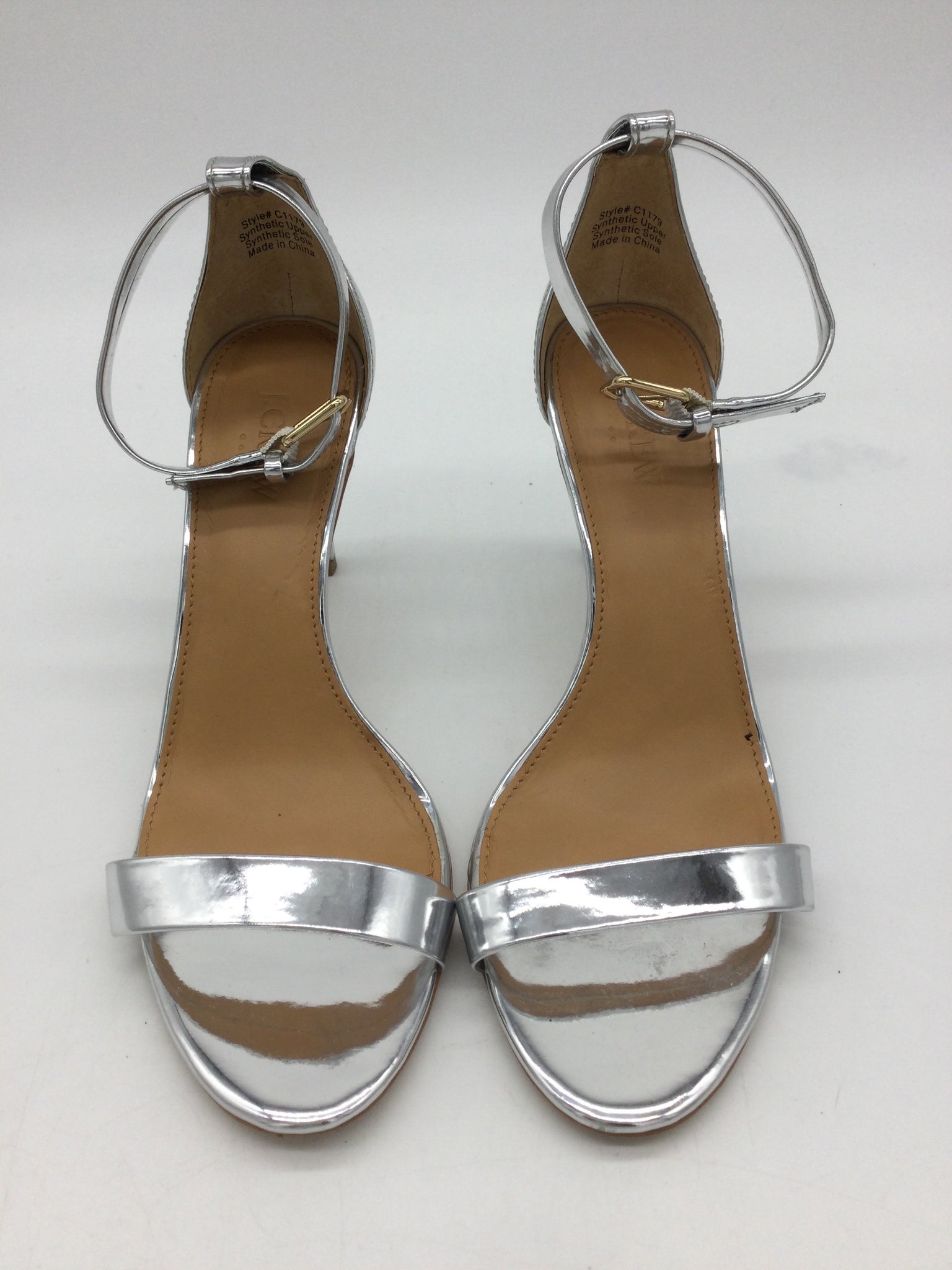 JCREW Size 9 Silver Sandals