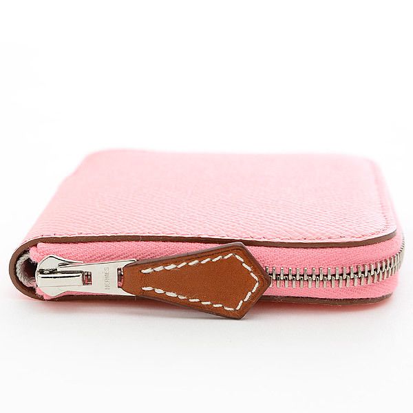 Hermes Size Small Light Pink Hermes Mini Silk Inn Coin Case