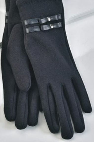 Tech-Touch Gloves - Solid Black