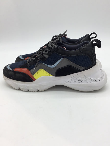 ZARA TRF Collection Size 37/7 Black/White/Multi-Color Shoes